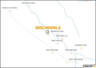 map of Ban Cham Phlu