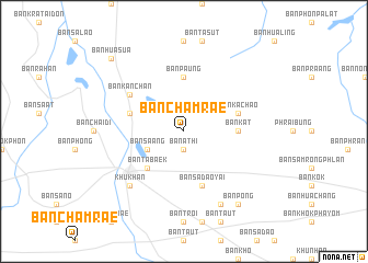 map of Ban Chamrae