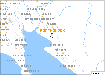 map of Ban Cham Rak