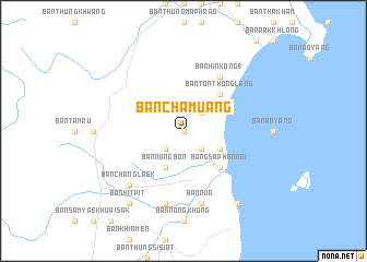 map of Ban Chamuang