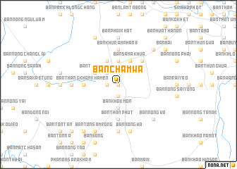 map of Ban Cham Wa