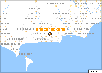 map of Ban Chang Kham