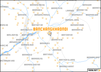 map of Ban Chang Khao Noi