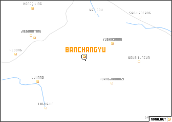 map of Banchangyu