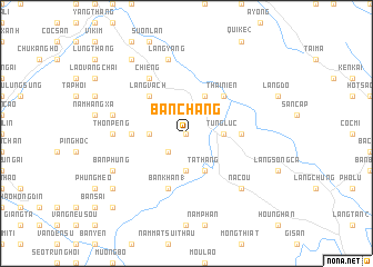 map of Bản Chang