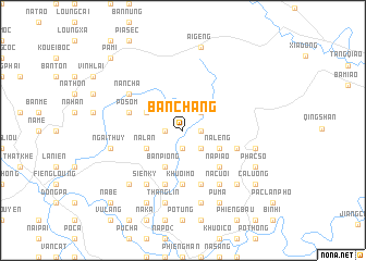 map of Bản Chang