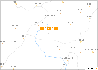 map of Banchang