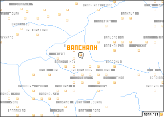 map of Bản Chành