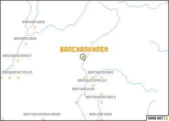 map of Ban Chan Khrem