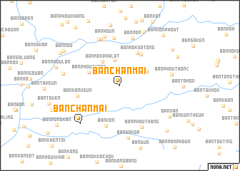 map of Ban Chan-Mai