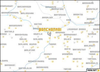 map of Ban Chanmai