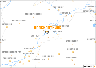map of Ban Chan Thung