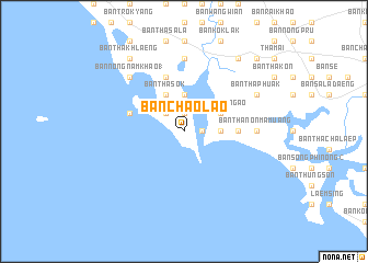 map of Ban Chao Lao