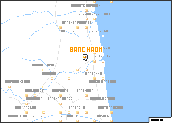 map of Ban Cha-om