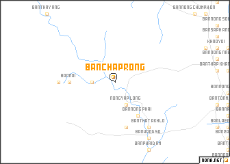 map of Ban Cha Prong