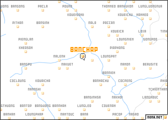 map of Bản Chàp