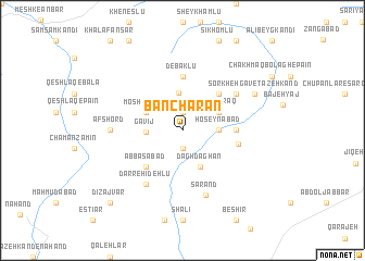 map of Bancharān