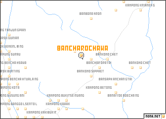 map of Ban Cha Ro Cha Wa