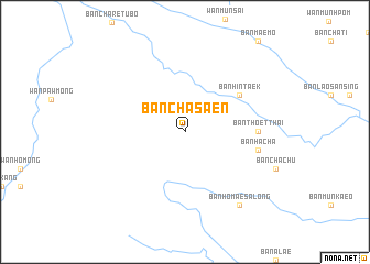map of Ban Cha Saen