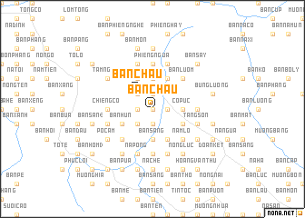 map of Bản Chậu