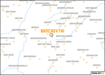 map of Ban Chèk-Tai