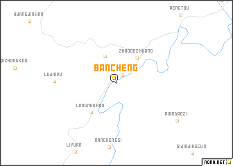 map of Bancheng