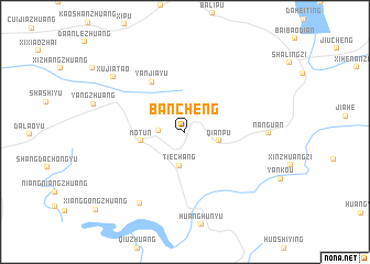 map of Bancheng