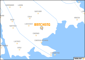 map of Bancheng
