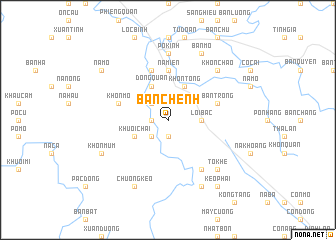 map of Bản Chênh