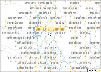 map of Ban Chet Samian