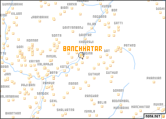 map of Banchhatar