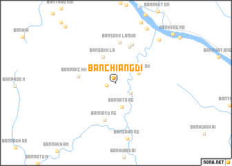 map of Ban Chiang Di
