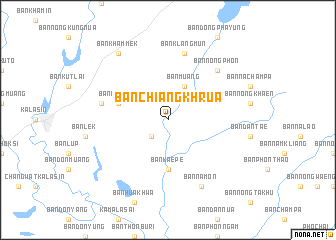 map of Ban Chiang Khrua