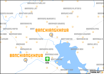 map of Ban Chiang Khrua