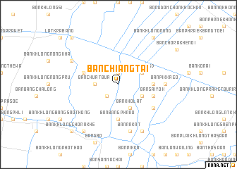 map of Ban Chiang Tai