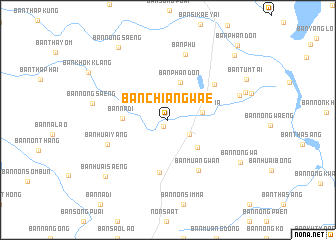 map of Ban Chiang Wae