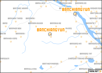 map of Ban Chiang Yun