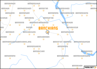 map of Ban Chiang