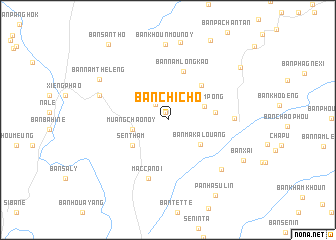 map of Ban Chichô