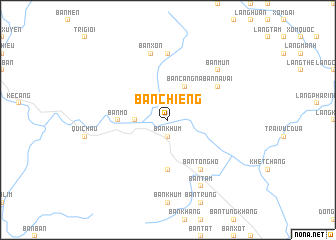 map of Bản Chiêng