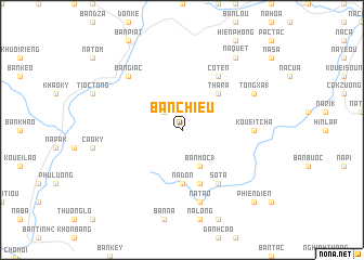 map of Bản Chieu