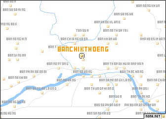 map of Ban Chik Thoeng