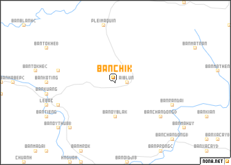 map of Ban Chik
