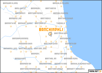 map of Ban Chim Phli