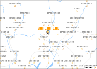 map of Ban Chin Lao