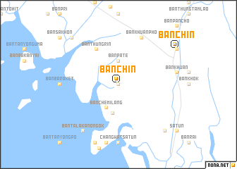 map of Ban Chin