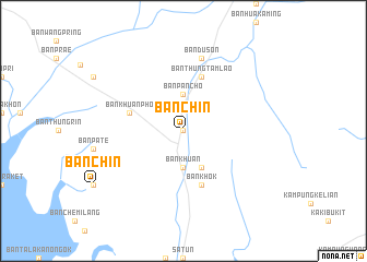 map of Ban Chin