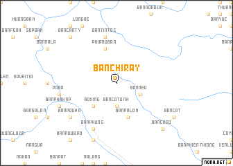 map of Bản Chiray