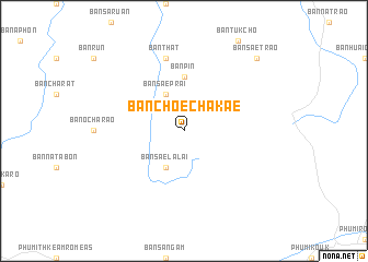 map of Ban Choe Chakae