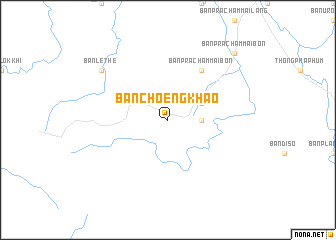 map of Ban Choeng Khao